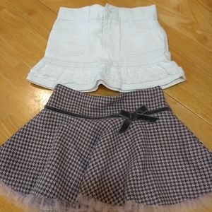 2 skirts for babies T-2 & T-3